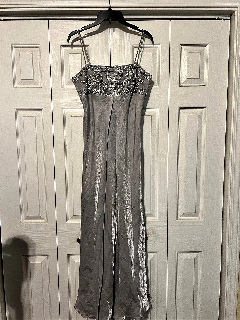 Gray Maxi Dress Like New large